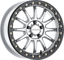RACELINE WHEELS Wheel - Alpha - Front/Rear - Hyper Silver/with Black Ring - 15x10 - 4/156 - +10 mm A14SB-51056+10