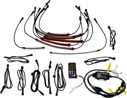 MOOSE OFFROAD Underglow Kit - 8 PC 75-200-MSE