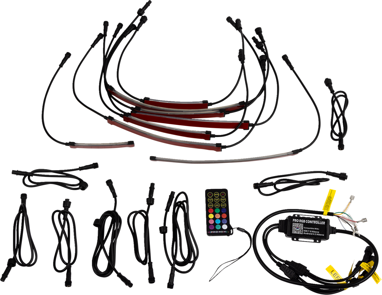 MOOSE OFFROAD Underglow Kit - 8 PC 75-200-MSE