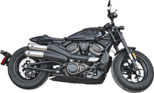 S&S CYCLE 4" Grand National Slip-On Mufflers - Stainless Steel - Sportster S 550-1111