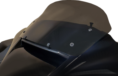 WIND VEST Windshield - 10-1/2" - Dark Smoke - FLHX, FLHXSE 58-1040
