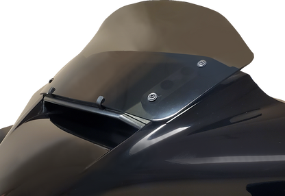 WIND VEST Windshield - 9-1/2" - Dark Smoke - FLHX, FLHXSE 58-9040