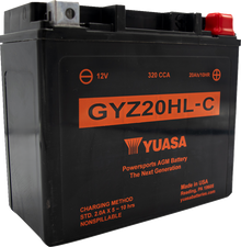 YUASA AGM Battery - GYZ20HL-C YUAM720GHC
