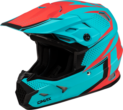Mx 96 502 Helmet Matte Blue/Red  Sm