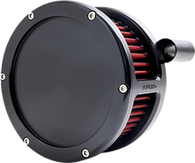FEULING PARTS BA Air Cleaner Kit - Black with Red Filter - Twin Cam 5443