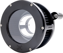 FEULING PARTS BA Air Cleaner Kit - Black/Clear with Black Filter - Twin Cam 5544