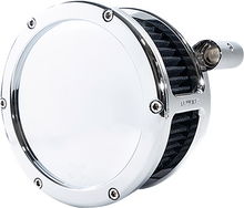 FEULING PARTS BA Air Cleaner Kit - Chrome with Black Filter - Twin Cam 5547
