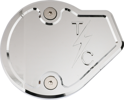 THRASHIN SUPPLY CO. Cam Cover - Gen 2 - Smooth - Chrome - M8 TSC-3028-3