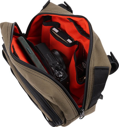 THRASHIN SUPPLY CO. Handlebar Bag Plus - Green THB-0010