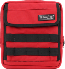 THRASHIN SUPPLY CO. Handlebar Bag Slim - Red THB-0034