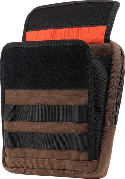 THRASHIN SUPPLY CO. Handlebar Bag Slim - Brown THB-0032
