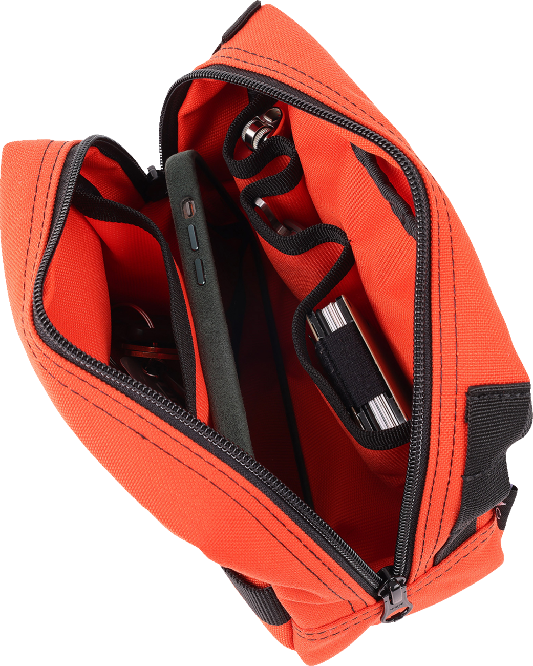 THRASHIN SUPPLY CO. Handlebar Bag - Orange THB-0025