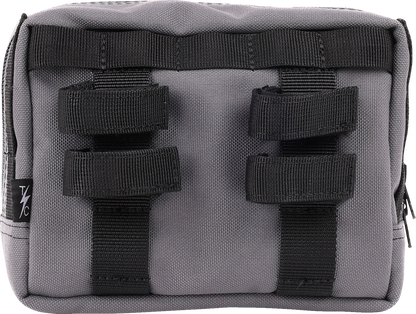 THRASHIN SUPPLY CO. Handlebar Bag - Gray THB-0016