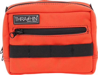 THRASHIN SUPPLY CO. Handlebar Bag - Orange THB-0025