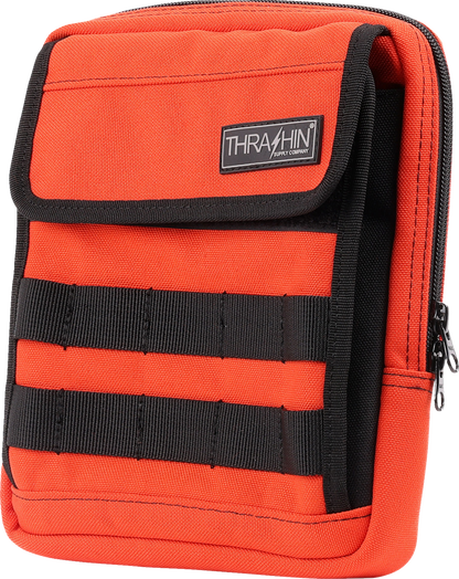 THRASHIN SUPPLY CO. Handlebar Bag Slim - Orange THB-0035