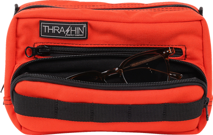 THRASHIN SUPPLY CO. Handlebar Bag Plus - Orange THB-0028