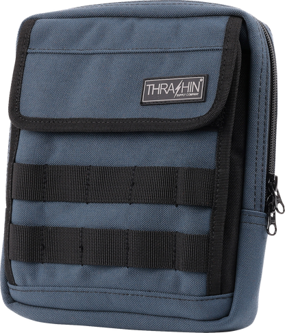THRASHIN SUPPLY CO. Handlebar Bag Slim - Blue THB-0029
