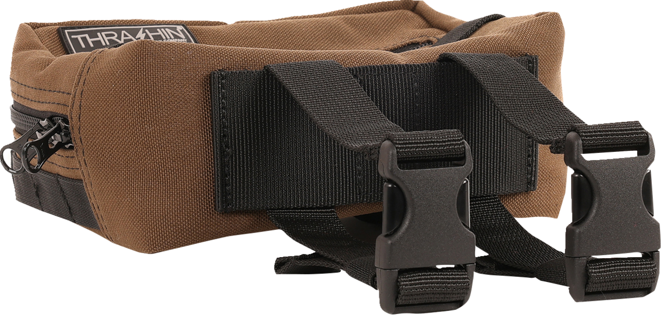 THRASHIN SUPPLY CO. Handlebar Bag - Brown THB-0006