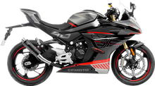 LEOVINCE GP Corsa Slip-On Muffler - Black Edition - CF Moto 450 15505BU