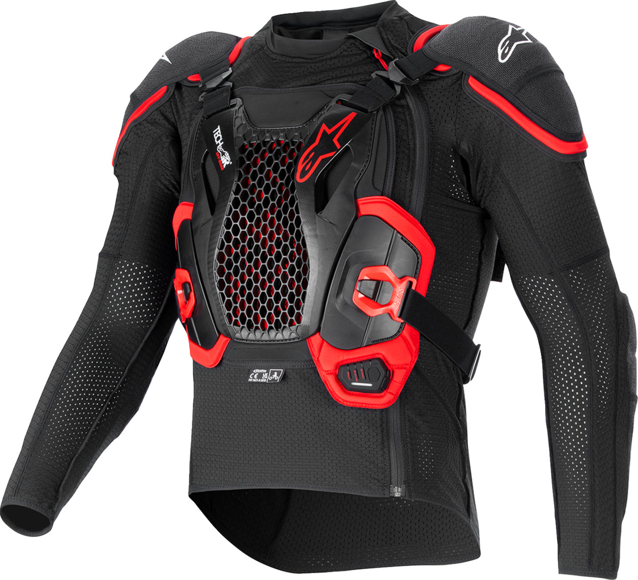 ALPINESTARS TECH-AIR Tech-Air® v2Off-Road System - Black/Red - XL 6507123-13F-XL