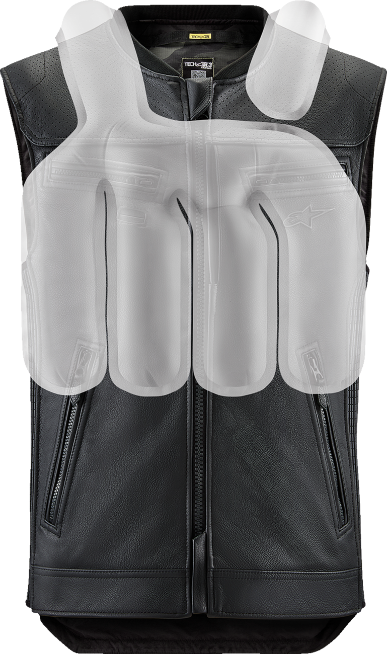 ALPINESTARS TECH-AIR Tech-Air® 3 v2 Canvas Vest - Black - 3XL 6505125-10-3XL