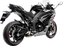 LEOVINCE LV-14 R Slip-On Muffler - Black - Ninja 1000 SX 15602BU