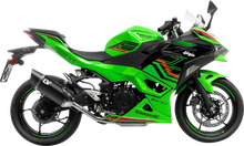 LEOVINCE LV-14 R Slip-On Muffler - Black Edition - Z/Ninja 400/500 15607BU