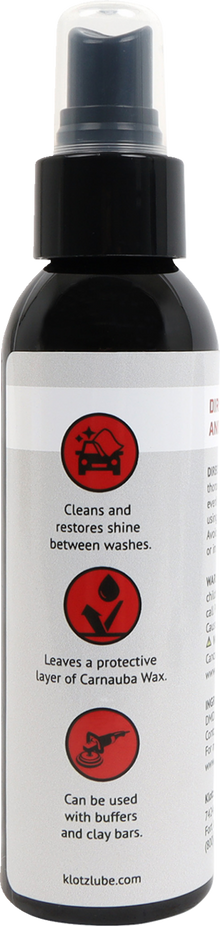 KLOTZ OIL Quick Detailer - 4 fl oz. KS-324
