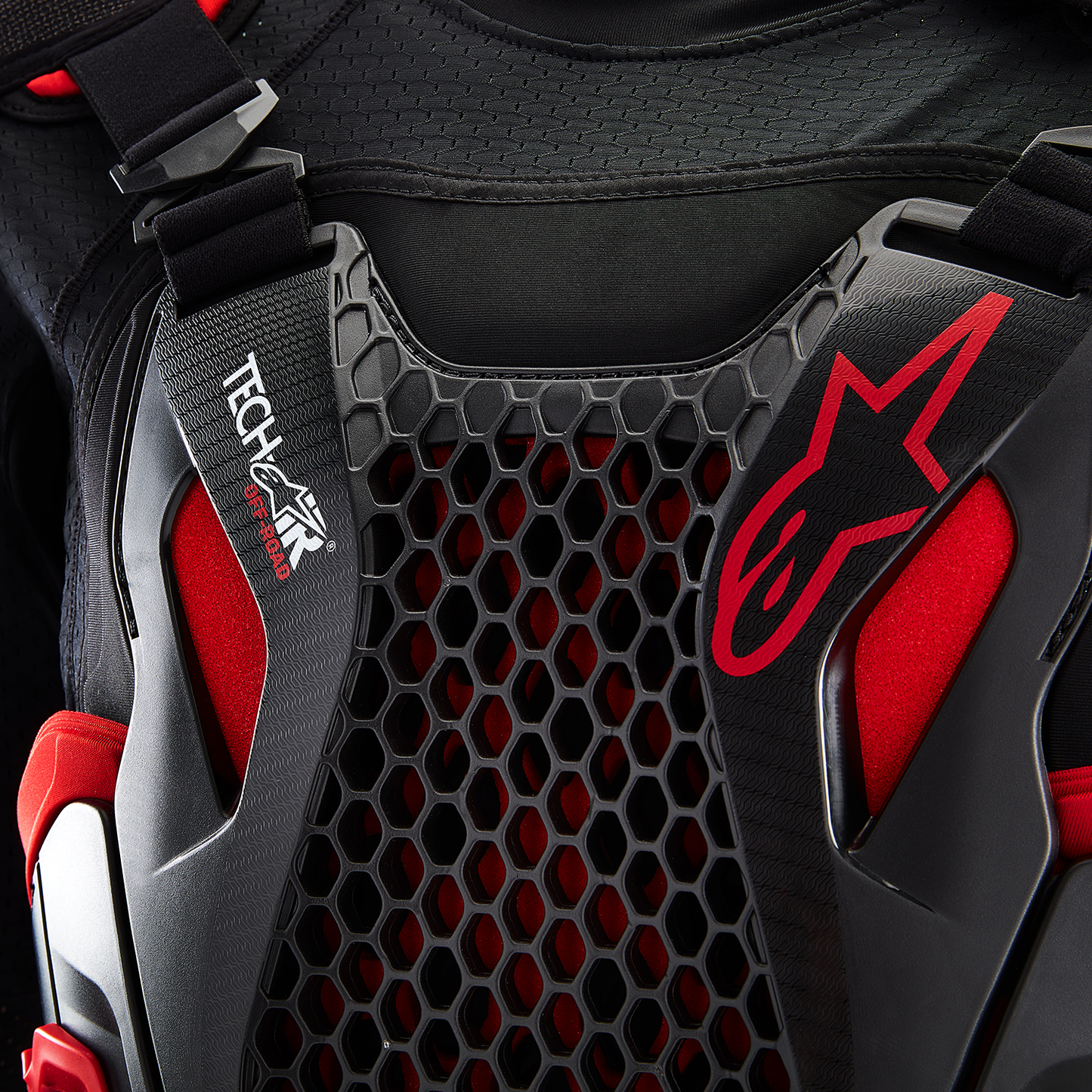 ALPINESTARS TECH-AIR Tech-Air® Off-Road System - Black/Red - 2XL 6507123-13F-XXL