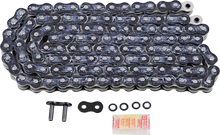 RK 525 Max Z - Drive Chain - 130 Links - Black & Chrome 525MAXZ-130-BC