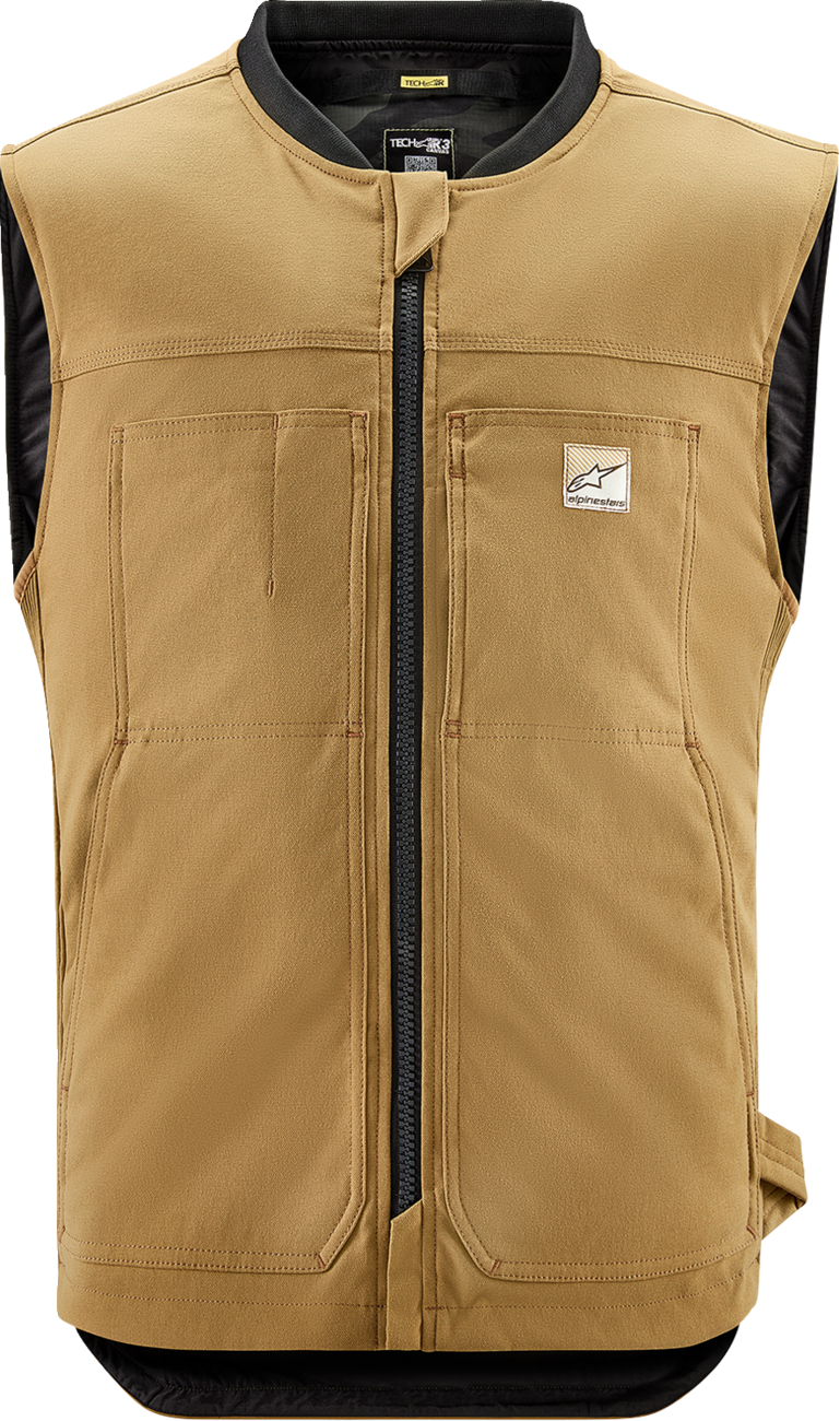 ALPINESTARS TECH-AIR Tech-Air® 3 v2 Canvas Vest - Tan - Small 6505125-86-S