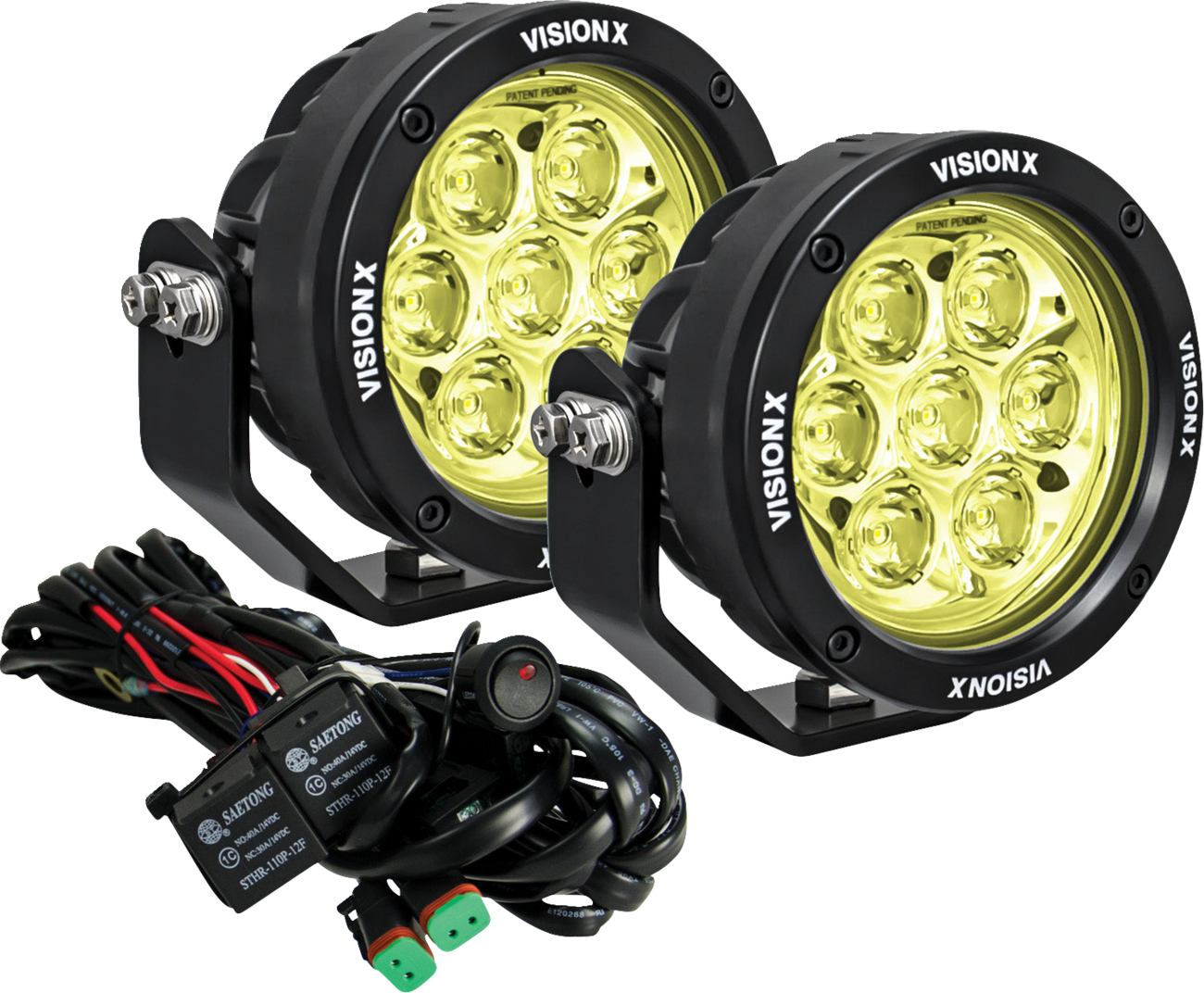 Vision X Light Cannon - CG2 - 4-3/4" - Multi LED - Selective Yellow Lens 9945828