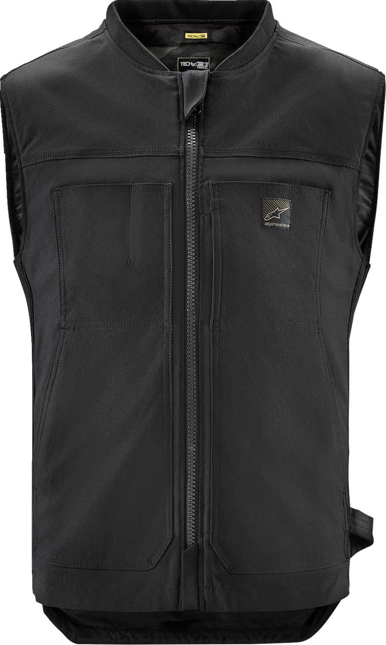 ALPINESTARS TECH-AIR Tech-Air® 3 v2 Canvas Vest - Black - Small 6505125-10-S