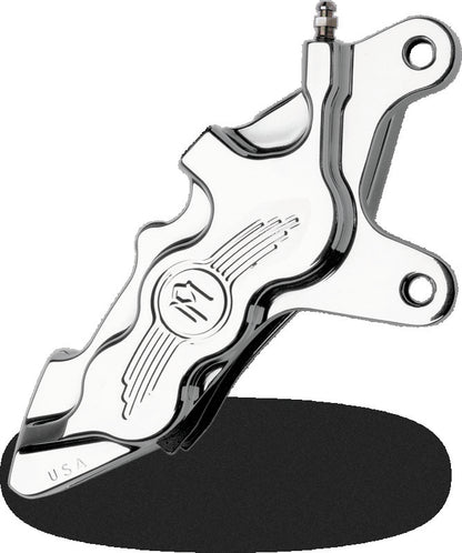 Performance Machine  Frt 6 Pistn Diff Bore Clpr - Chrome