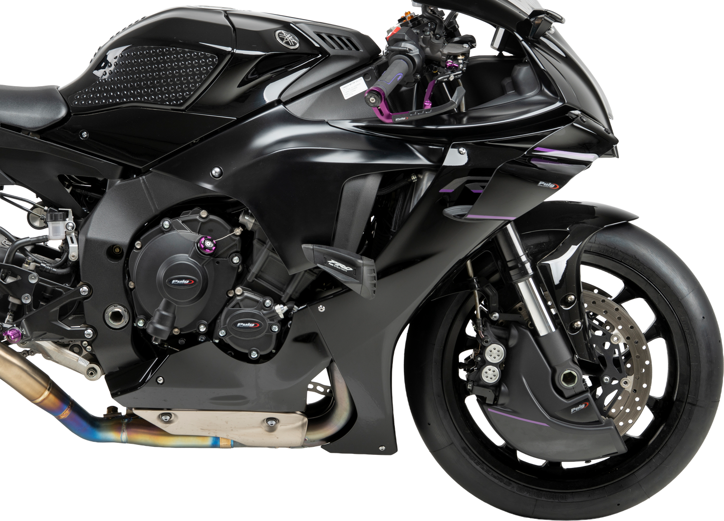 Brake Cooler Matte Black Yam
