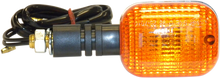 K&S TECHNOLOGIES Turn Signal - Black/Amber 25-7000