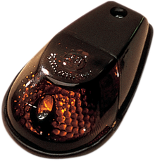 K&S TECHNOLOGIES Flush Mount Marker Lights - Black/Smoke 25-8021