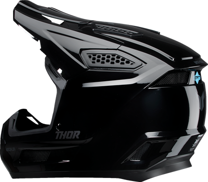 THOR Fleet Helmet - Blackout - Gloss Black - Medium 0110-8966