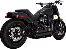 VANCE & HINES Shortshots Staggered PCX™ Exhaust System - Matte Black 47333-22