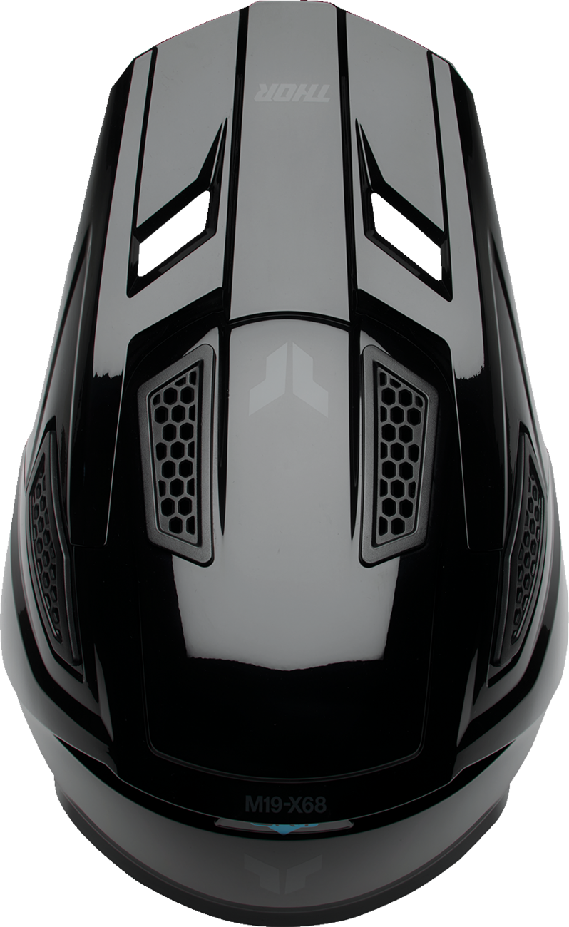 THOR Fleet Helmet - Blackout - Gloss Black - Small 0110-8965