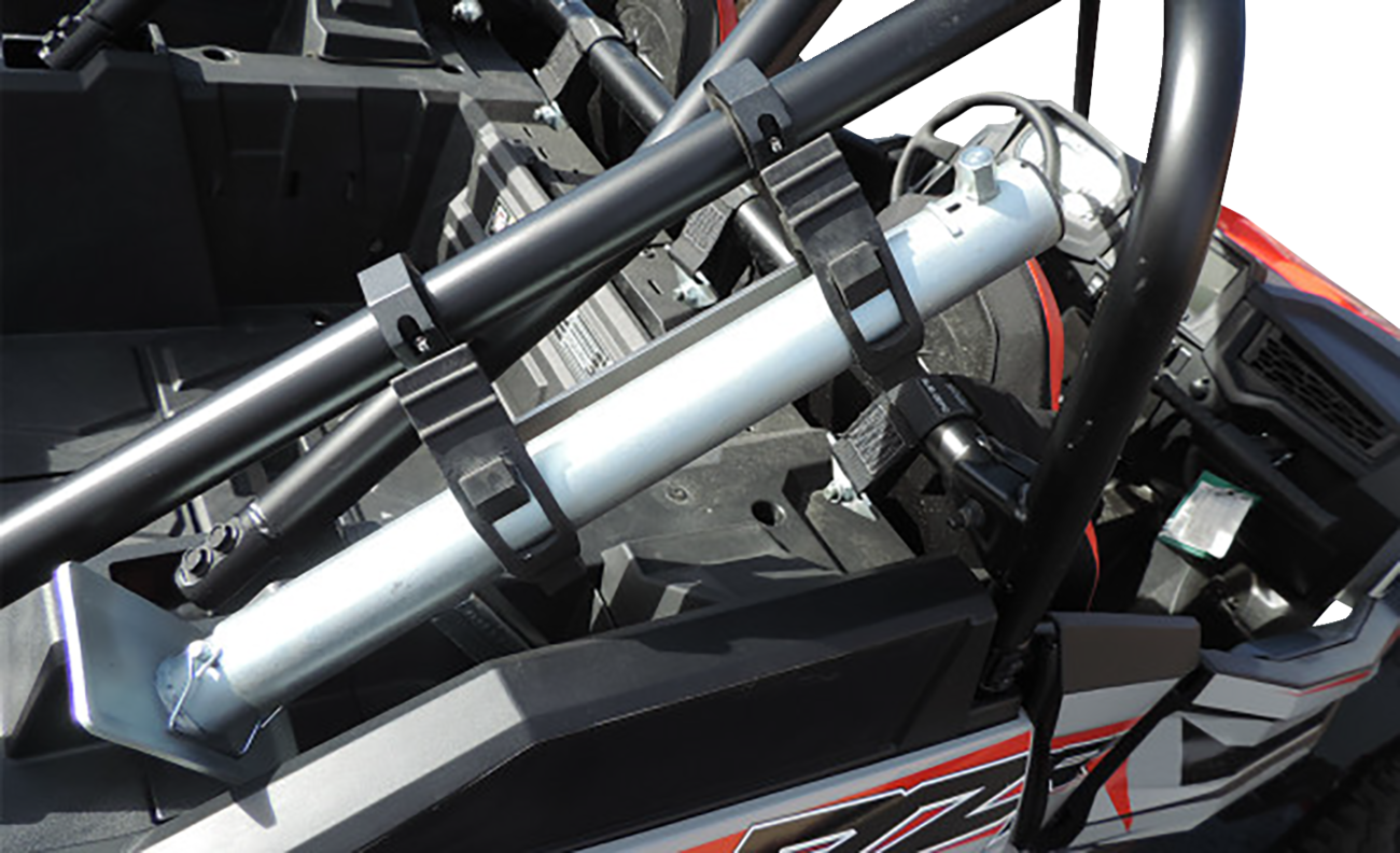 MOOSE OFFROAD Jack with Crank Handle - Extended Height - with Rollcage Mount - Universal U-5100-RC