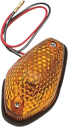K&S TECHNOLOGIES Teardrop Marker Light - Amber 25-8058
