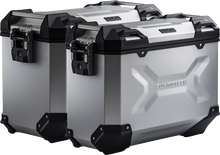 SW-MOTECH TRAX ADV Aluminum Case System - Silver - Honda Africa Twin '18-'24 KFT.01.890.70000/S