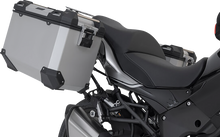 SW-MOTECH TRAX ADV Aluminum Case System - Silver - Kawasaki Versys 1000 '19-'23 KFT.08.922.70101/S