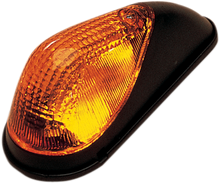 K&S TECHNOLOGIES Mini Wing Marker Lights - Black/Amber 25-8083