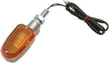K&S TECHNOLOGIES Marker Light - Single Filament - Aluminum/Amber 25-8300