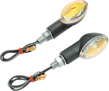 K&S TECHNOLOGIES Ultra Mini Marker Lights - Black/Rainbow 25-8352