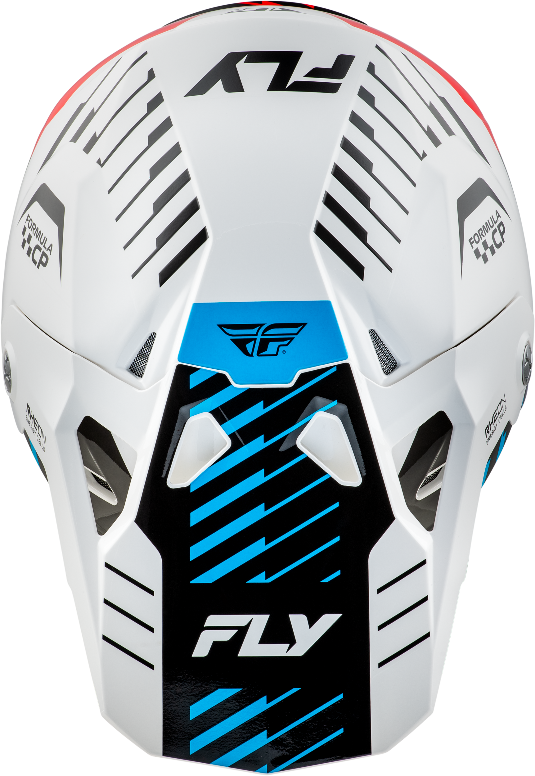 Formula Cp Slice Helmet White/Red/Cyan Lg