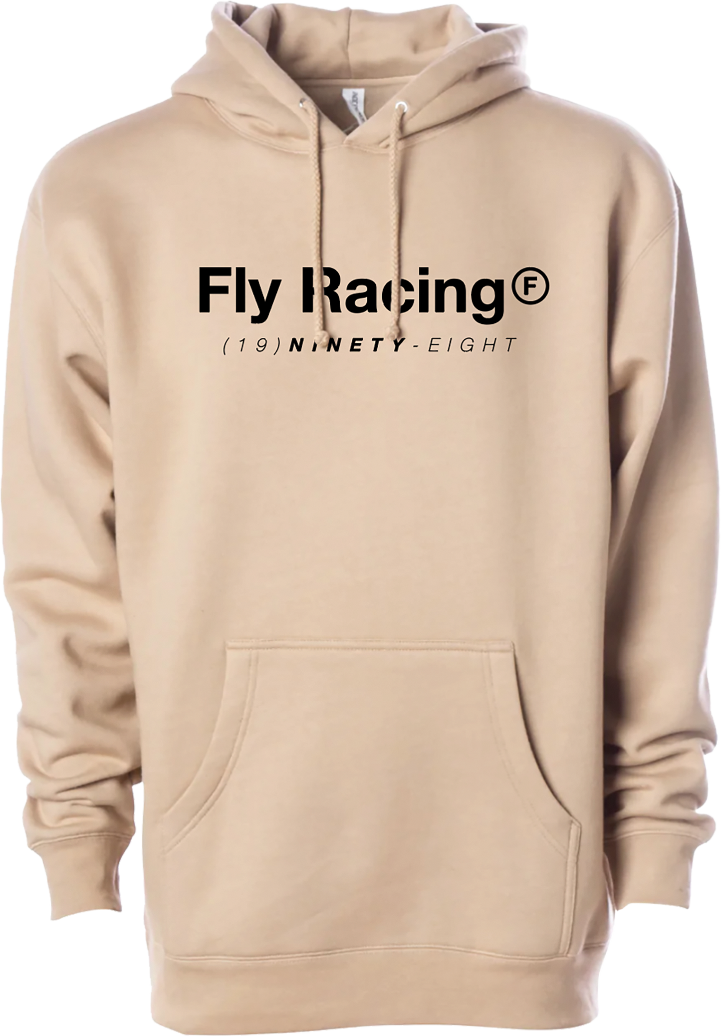 Fly Trademark Hoodie Sandstone Lg