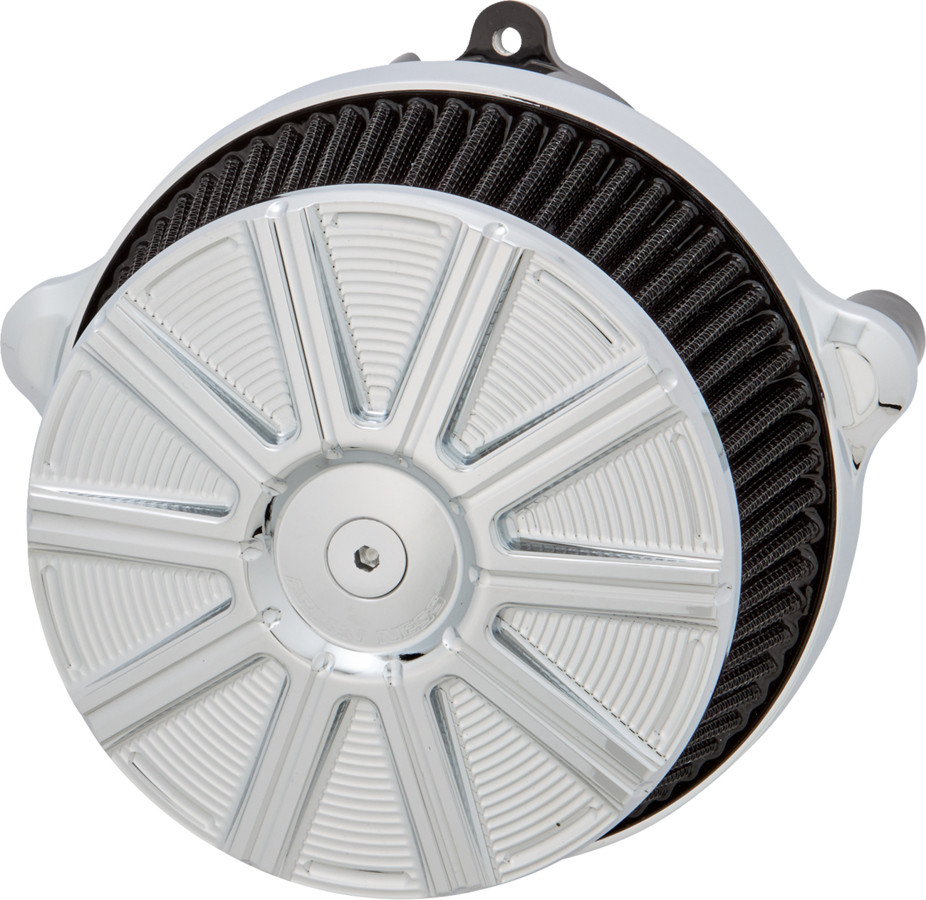 ARLEN NESS Big Sucker* Stage 1 Air Cleaner Kit with Cover - 10 Gauge - Chrome 600-306
